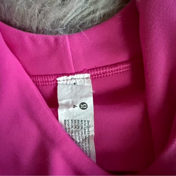 Lululemon Athletica Vibrant Pink Sports Bra - Picture 3 of 3